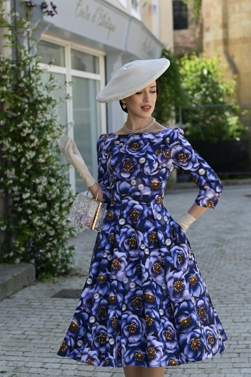 Erin Floral Swing Dress